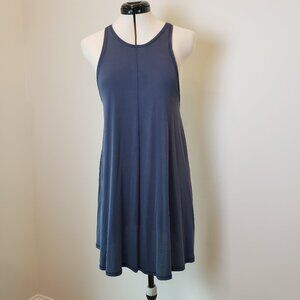 Silence + Noise Athleisure Shift Dress Racer Back Modal Blend Size XS